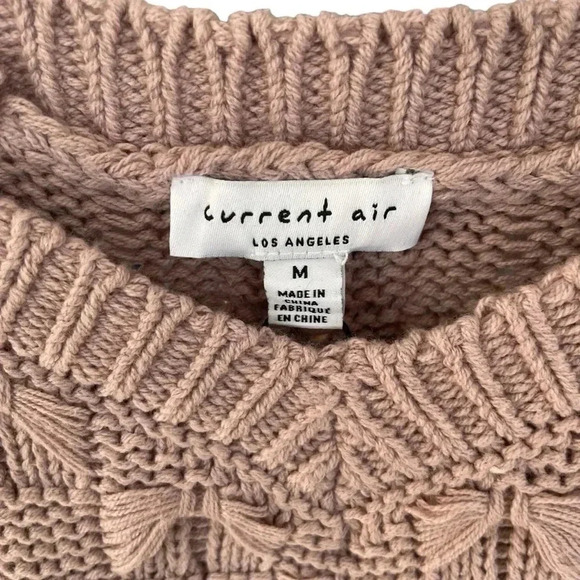 NWT Current Air Sweater Crop Tank Top Mauve Pink - Picture 3 of 6